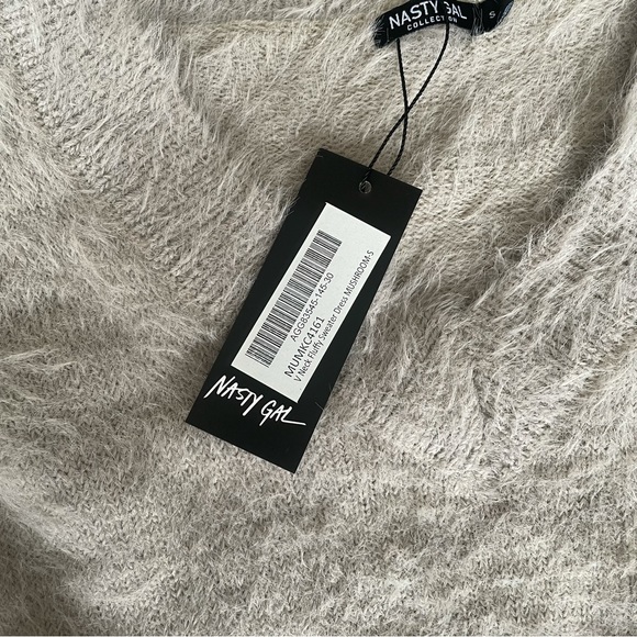 Nasty Gal Relaxed Fluffy Dress - Picture 3 of 5